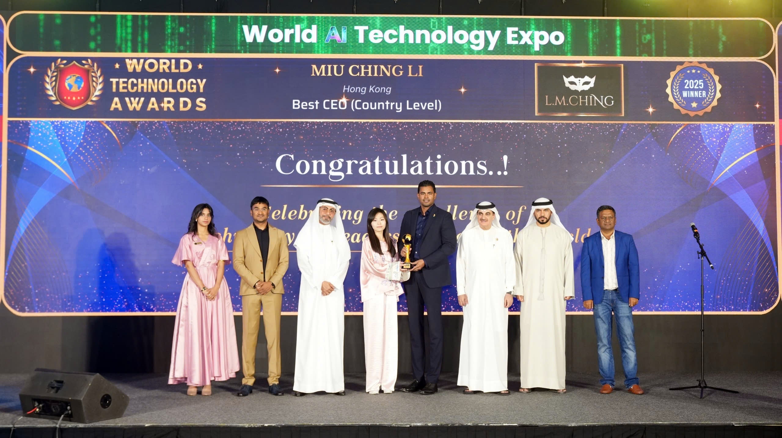 Global Recognition for Leadership: LMCHING GROUP LIMITED Wins Best CEO at World Technology Awards