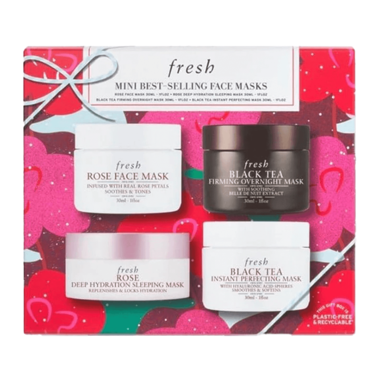 fresh BestSelling Face Masks Gift Set (Mask 30ml x 4) LMCHING Group