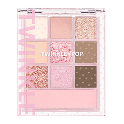 CLIO Twinkle Pop Pearl Gradation All Over Palette (#02 For Pink Season) 62g