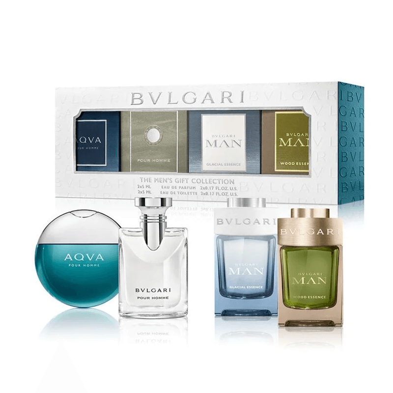 BVLGARI The Men s Gift Collection EDP 5ml x 2 EDT 5ml x 2
