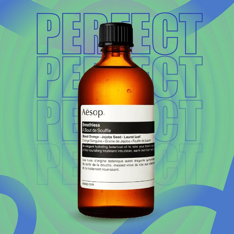 Aesop Breathless Botanical Massage Oil Bath And Body 100ml LMCHING