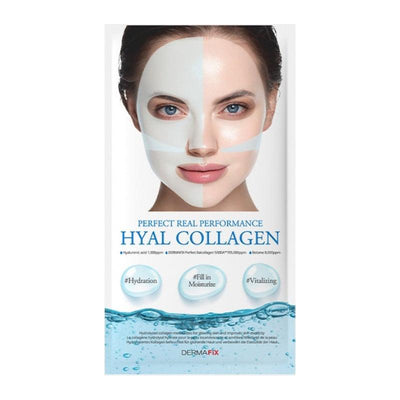 DERMAFIX Mặt Nạ Nâng Cơ Chống Nhăn Perfect Real Performance Hyal Collagen Mask 23g x 8