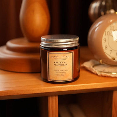 SCENT CLINIC No.37 Coastal Plumeria Soy Wax Scented Candle 100g