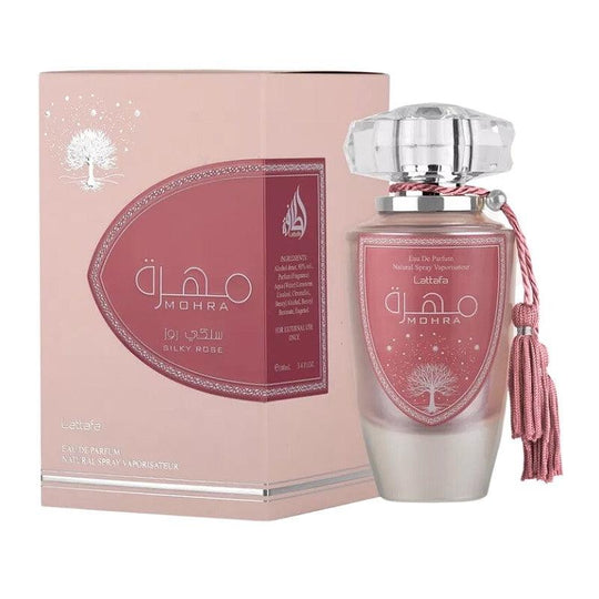 Lattafa Mohra Silky Rose Eau De Parfum 100ml - LMCHING Group Limited