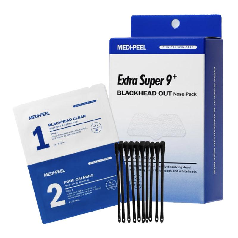 MEDIPEEL エクストラスーパー9プラス ブラックヘッドアウト2ステップノーズパッチ（3g x 5パック＋4g c 5パック） – LMCHING  Group Limited