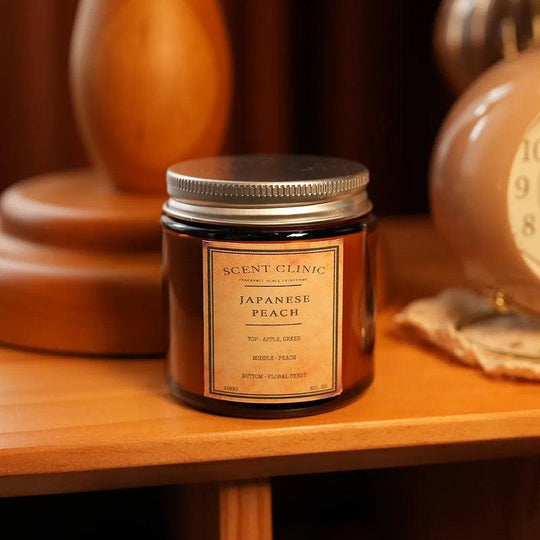 SCENT CLINIC No.35 Japanese Peach Soy Wax Scented Candle 100g - LMCHING Group Limited