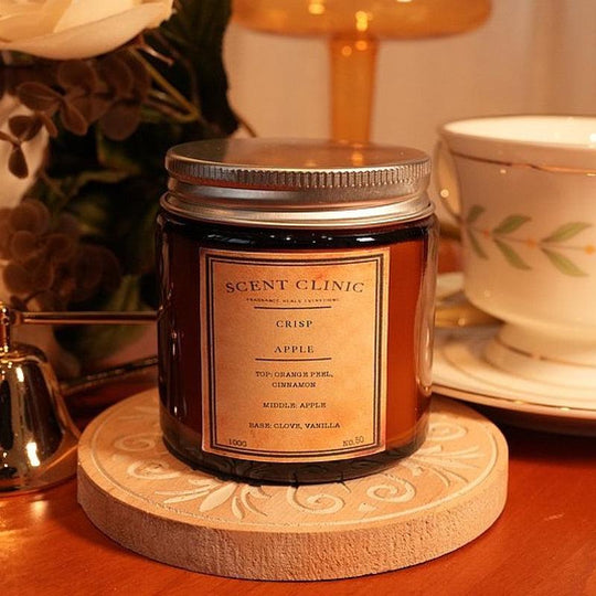 SCENT CLINIC No.50 Crisp Apple Soy Wax Scented Candle 100g - LMCHING Group Limited