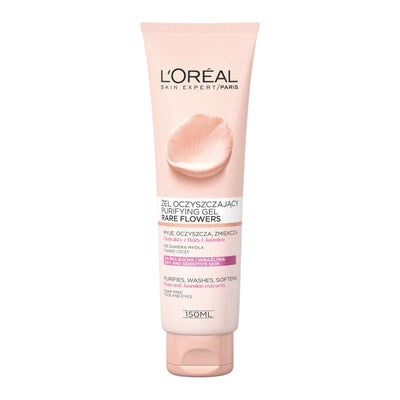 L'OREAL PARIS Rare Flowers Cleansing Gel (For Dry And Sensitive Skin) 150ml