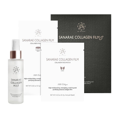 Pack de 3 productos M-PACK Sanarae: Collagen Film S + Collagen Mist