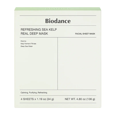 Biodance Refreshing Sea Kelp Real Deep Mask 34g x 4