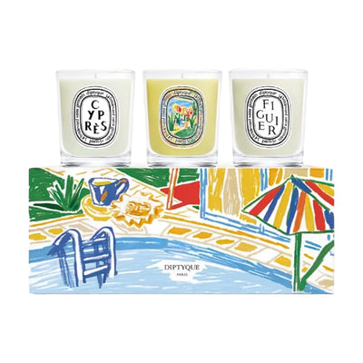 DIPTYQUE Mini Candles Summer Set 70g x 3