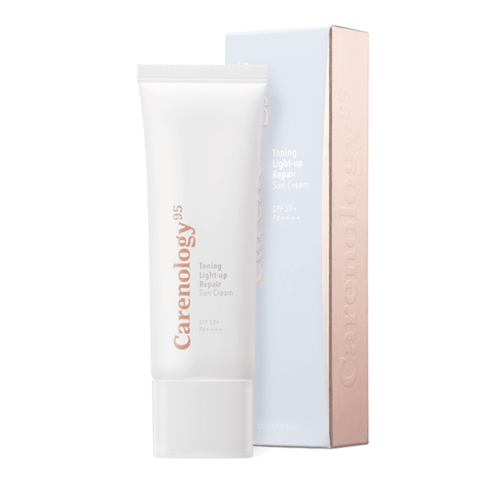 EXPIRED (01/07/2025) Carenology95 Toning Light-up Repair Sun Cream SPF 50+ PA++++ 45ml