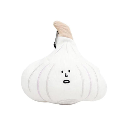 Cute Garlic Bag Charm 1pc