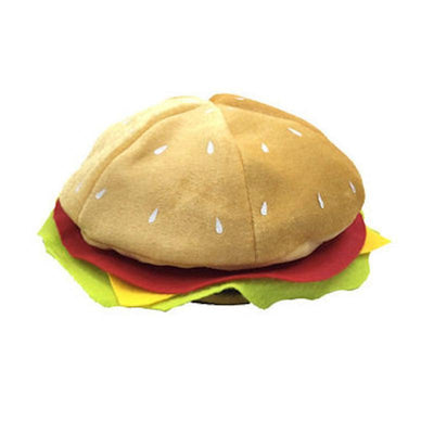 Delicious Hamburger Hat 1pc