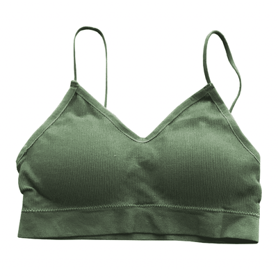 Green The Bralette Sports Bra (With Detachable Chest Pad) 1pc
