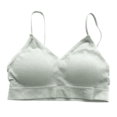 Grey The Bralette Sports Bra (With Detachable Chest Pad) 1pc