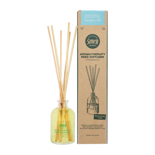 smell LEMONGRASS Handmade Aromatherapy Mosquito Repellent Reed Diffuser (Lemongrass & Mint) 50ml - LMCHING Group Limited