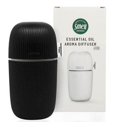 smell LEMONGRASS USB Essential Oil Aroma Diffuser Machine (Black) 1pc