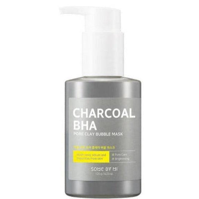 SOME BY MI Charcoal BHA Pore Clay Bubble Mask 120g