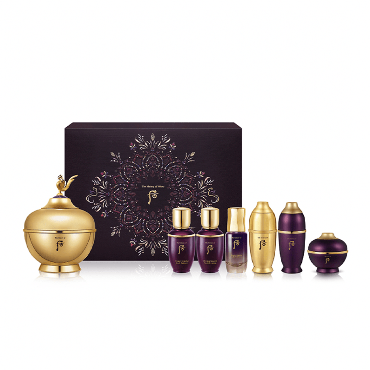 The history of Whoo Hwanyu Imperial Youth Eye Cream Special Set (7