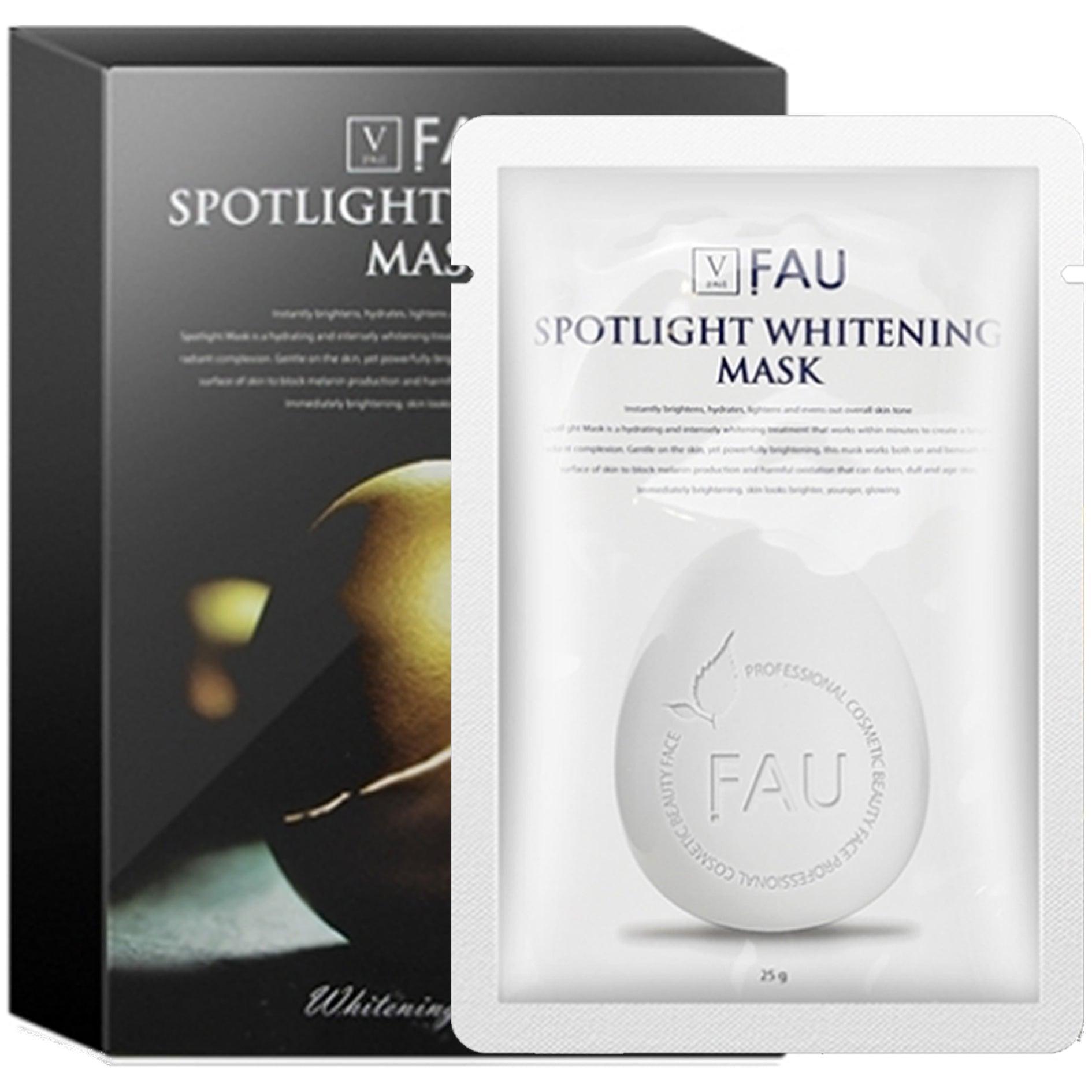 V FAU Mặt Nạ Dưỡng Trắng Da Spotlight Whitening Mask 25g x 5 Miếng LMCHING Group Limited