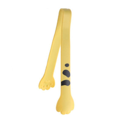 Yellow Cat Claws Steel Tongs 1pc