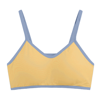 Yellow Sports Bra (With Detachable Chest Pad) 1pc