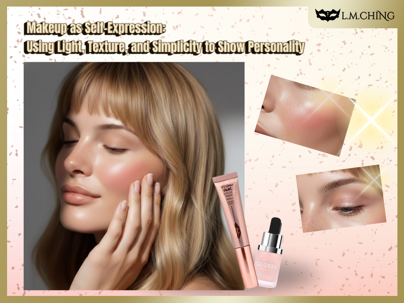 Makeup as Self-Expression: Using Light, Texture, and Simplicity to Show Personality