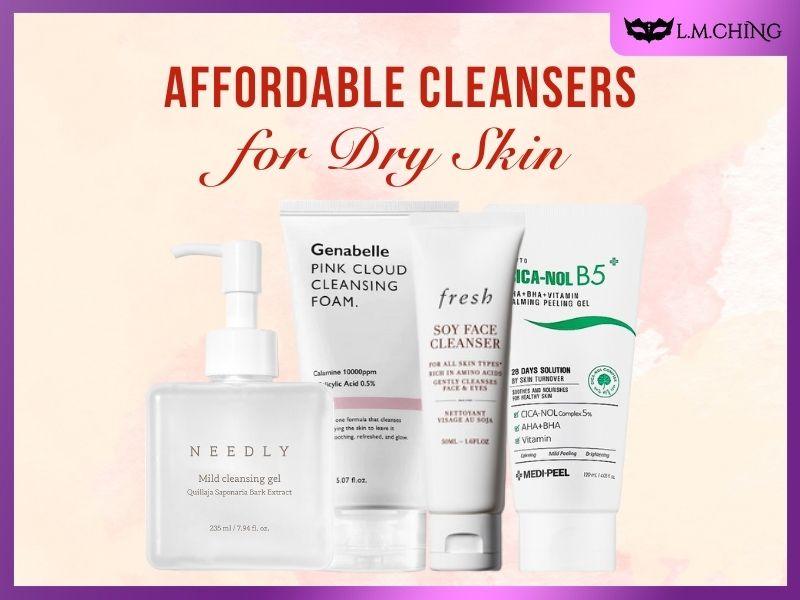 Affordable Cleansers for Dry Skin