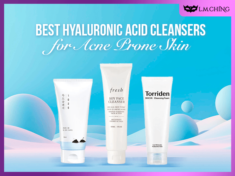 best hyaluronic acid cleanser for acne prone skin