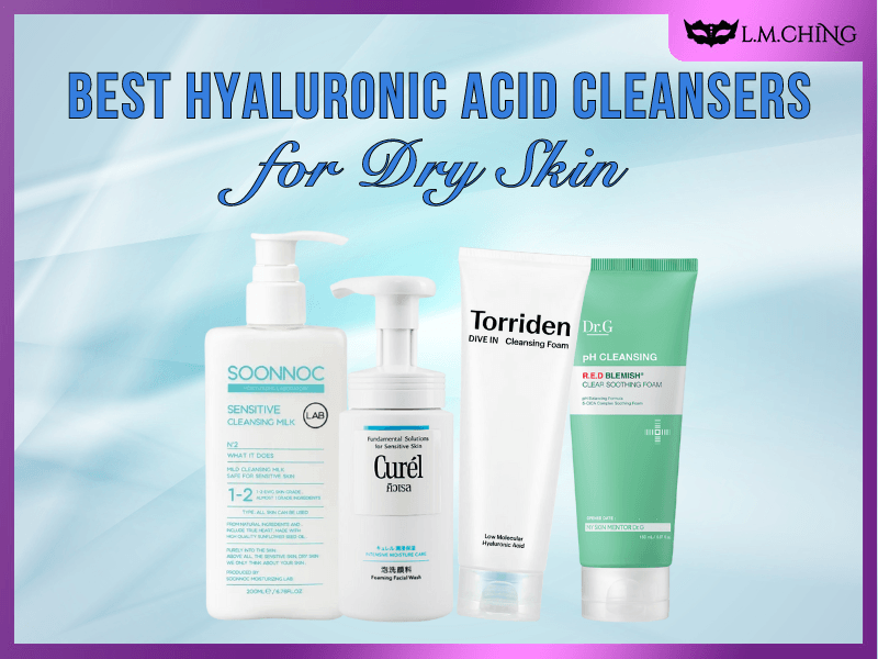 best hyaluronic acid cleanser for dry skin
