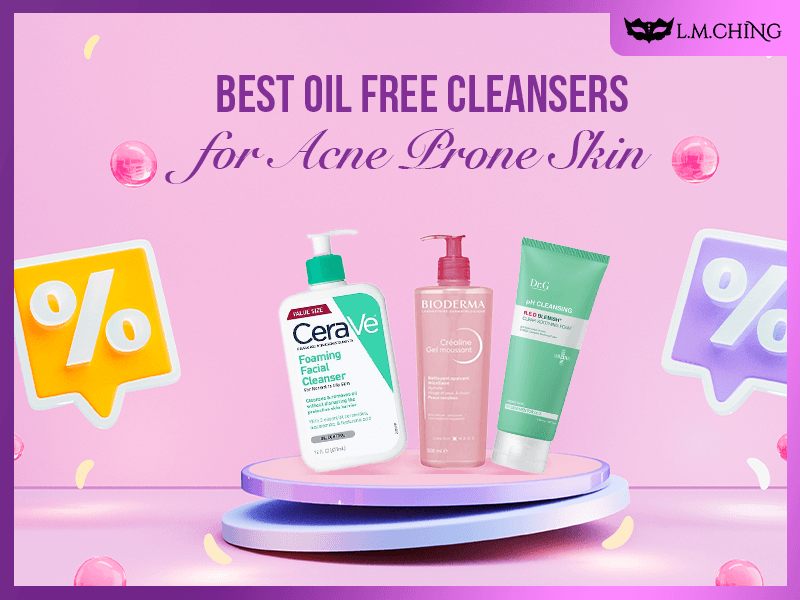 best oil free cleanser for acne prone skin