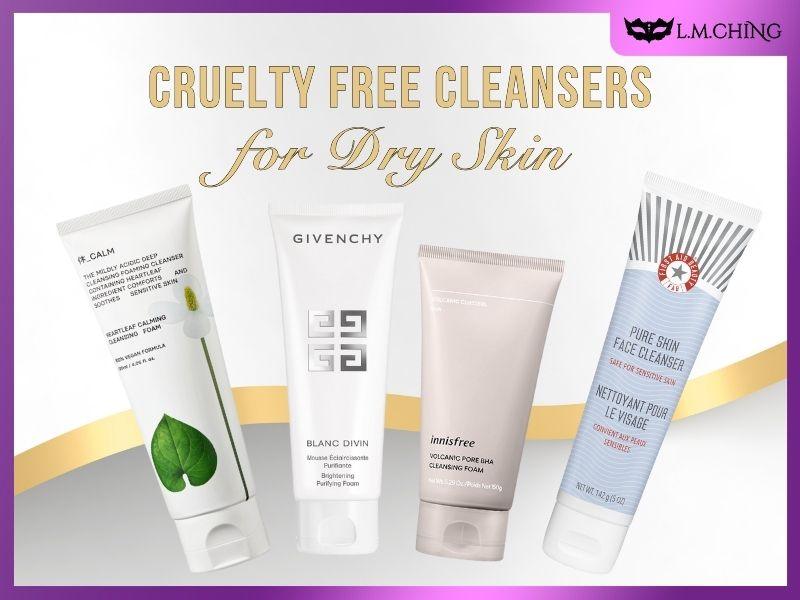 cruelty free cleanser for dry skin