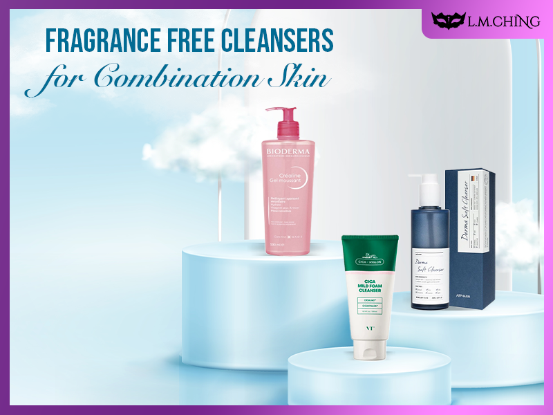 fragrance free cleanser for combination skin