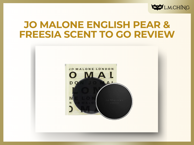 [Review] Jo Malone English Pear & Freesia Scent To Go 30g – Portable Freshness