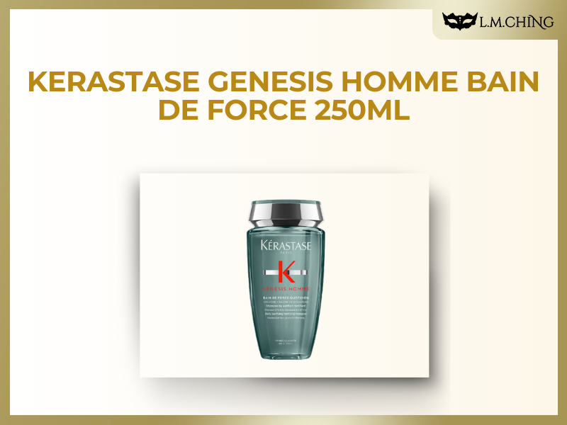 [Review] KERASTASE Genesis Homme Bain De Force, Daily Strength Shampoo