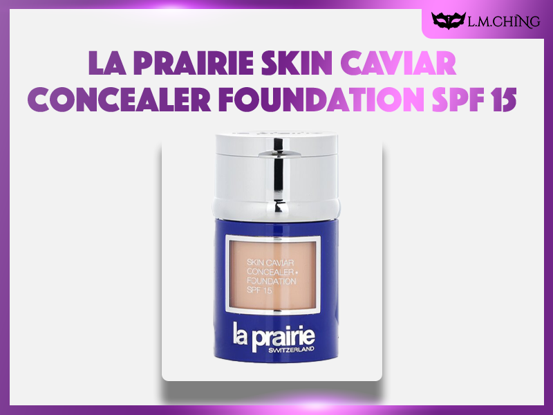 La Prairie Skin Caviar Concealer Foundation SPF 15 30ml Review