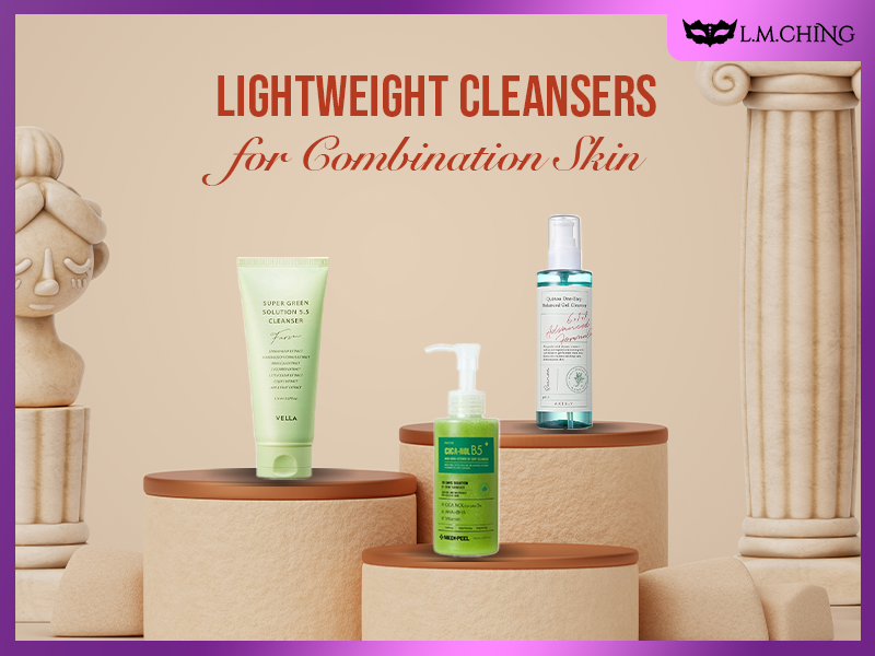 Lightweight Cleansers for Combination Skin