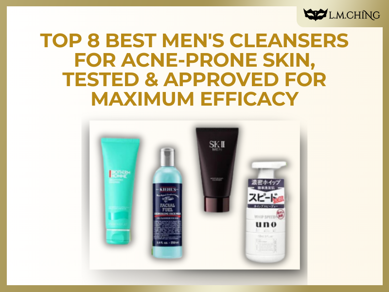 best men's cleanser for acne prone skin