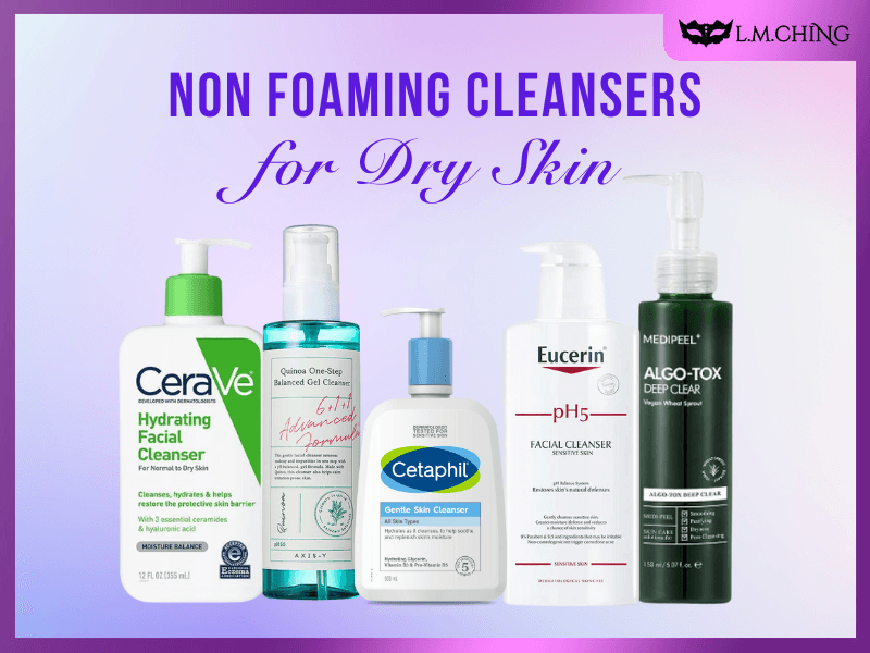 non foaming cleanser for dry skin