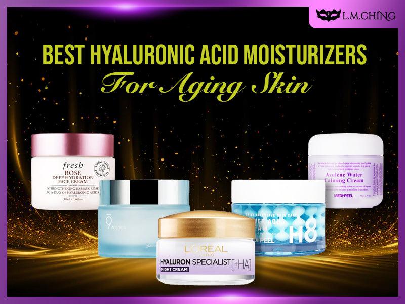 Best Hyaluronic Acid Moisturizers for Aging Skin