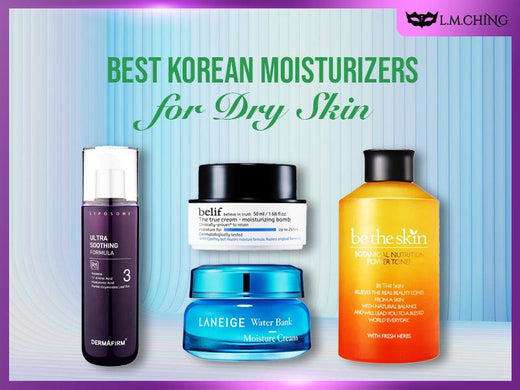 Best Korean Moisturizers for Dry Skin
