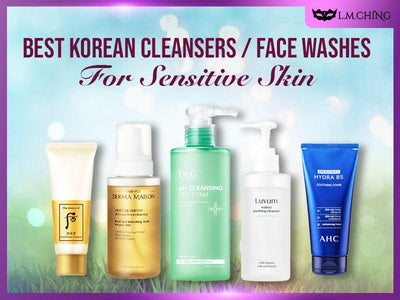 [New] Top 7 Best Korean Cleansers / Face Washes for Sensitive Skin