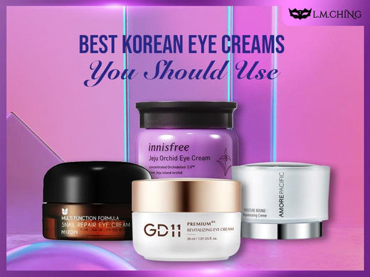 Korean skincare eye cream