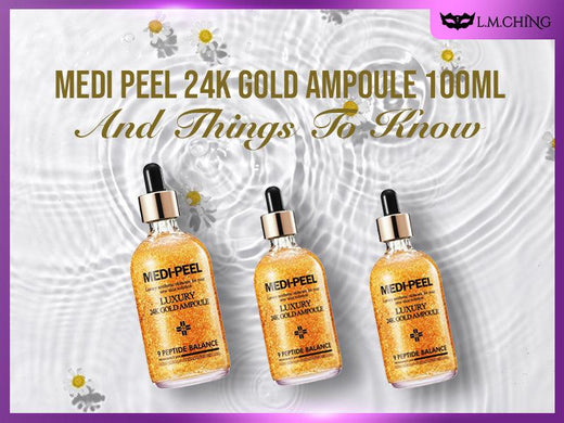 [Review] Medi Peel 24k Gold Ampoule 100ml 