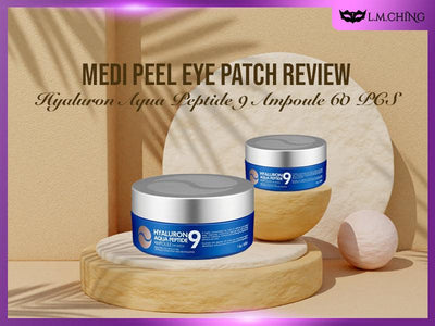 [Review] Medi Peel Eye Patch Review (Hyaluron Aqua Peptide 9 Ampoule 60 PCS)