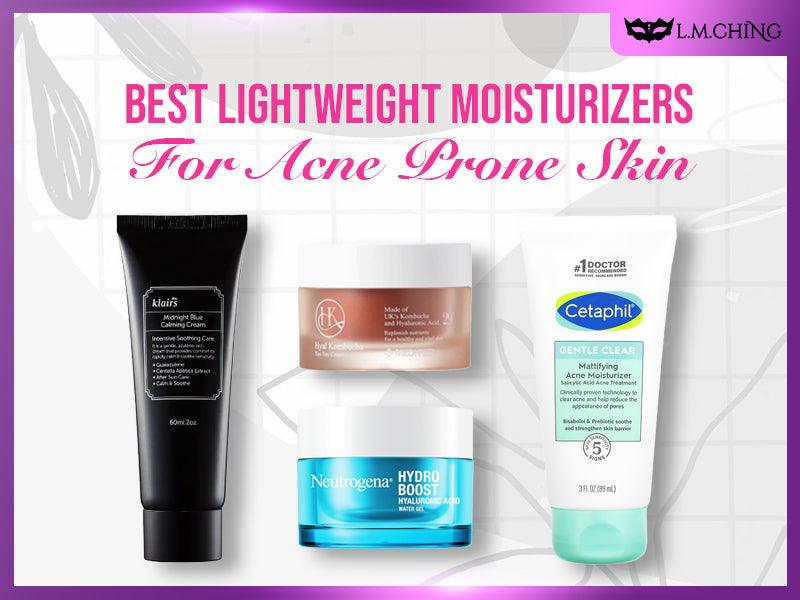 lightweight moisturizer for acne prone skin