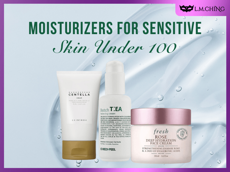 moisturizer for sensitive skin under 100