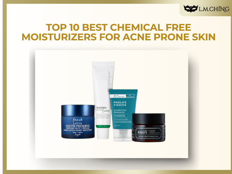 Best Chemical Free Moisturizer for Acne Prone Skin