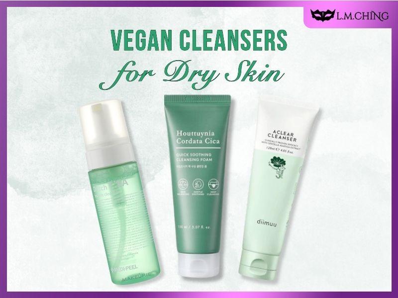 vegan cleanser for dry skin